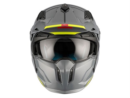Casque Trial MT Streetfighter SV « gris brillant » taille L