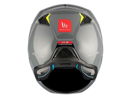 Casque Trial MT Streetfighter SV « gris brillant » taille L