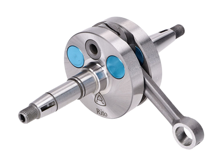 Vollwangenkurbelwelle Rito «+1mm Hub», Puch Maxi E50
