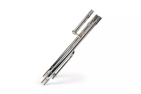 Fourche chromée type roue 17", vélomoteurs Peugeot 103 MVL