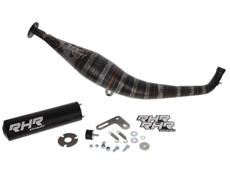 Rennauspuff RHR «AK-47» Ø 27 mm DEPS Piaggio Ciao / Bravo Rennauspuff RHR «AK-47» Ø 27 mm DEPS Piaggio Ciao / Bravo