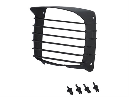 Lampengitter DOPPLER «schwarz» zu Peugeot 103 Scheinwerfer