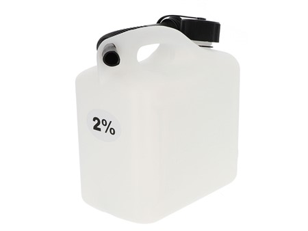 Autocollant "2%" taille : 63mm pour réservoir, entonnoir, Jerrican etc...