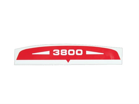 Autocollant « Couvercle du filtre à air » Solex 3800