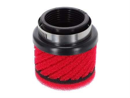 Racingluftfilter kurz, rot AKOA «Ø 28 - 48 mm» inkl. 6 Adapter