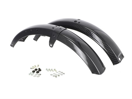 Schutzblech Set Carbon-Look glänzend Piaggio Ciao