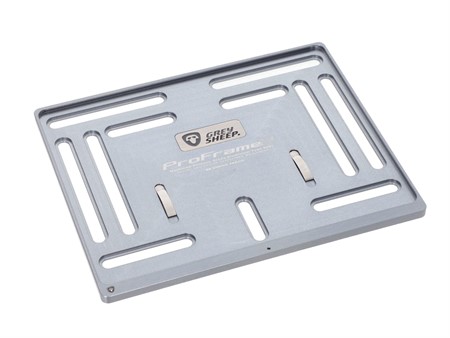 Support de plaque CNC interchangeable gris, pour moto 100 % Swiss Made «changement rapide» Support de plaque CNC interchangeable gris, pour moto 100 % Swiss Made «changement rapide»