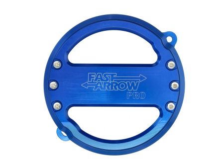 Zündungsdeckel blau Puch «CNC Aluminium» inkl. Sichtfenster