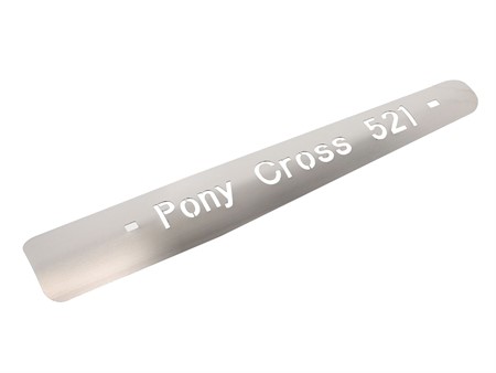 Grille pour échappement Sito (protection de chaleur), vélomoteurs Pony Cross 521