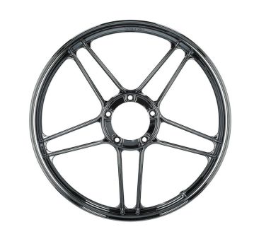 Felge Hinterrad / Vorderrad 17" Guss Puch chrom/schwarz