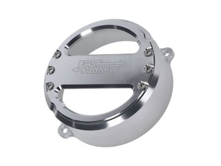Zündungsdeckel chrom Puch «CNC Aluminium» inkl. Sichtfenster