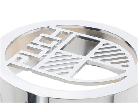 Zündungsdeckel chrom «offene Ausführung» CNC Aluminium - Puch