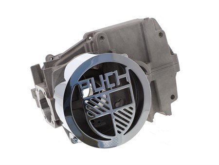 Zündungsdeckel chrom «offene Ausführung» CNC Aluminium - Puch