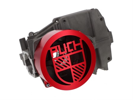 Zündungsdeckel rot «offene Ausführung» CNC Aluminium - Puch