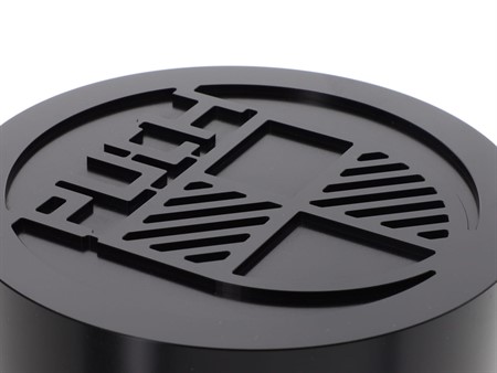 Zündungsdeckel schwarz «geschlossene Ausführung» CNC Aluminium - Puch
