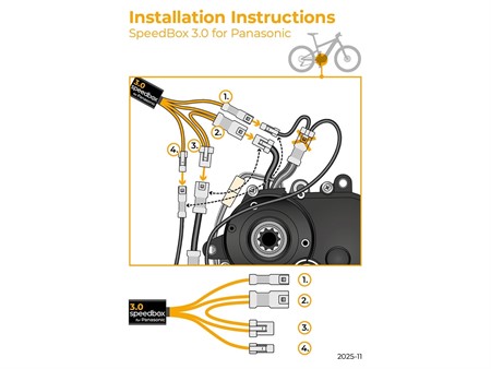 Tuningmodul E-Bike SpeedBox 3.0 für Panasonic (GX series)