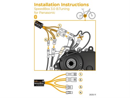 Tuningmodul E-Bike SpeedBox 3.0 B.Tuning für Panasonic (GX series)