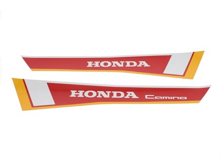 Autocollant sticker "Honda Camino" rouge Autocollant sticker "Honda Camino" rouge