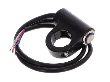 Interrupteur marche/arrêt, fixation sur guidon 22 mm