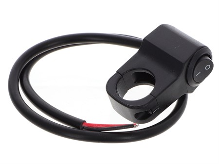 Interrupteur marche/arrêt, fixation sur guidon 22 mm