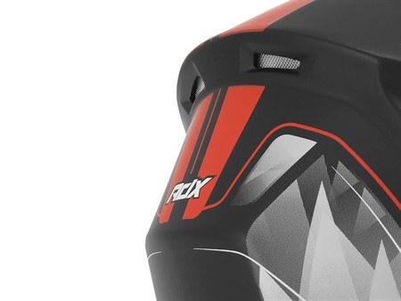 Helm ADX «AI400 EVO» integral schwarz/rot - Gr. L