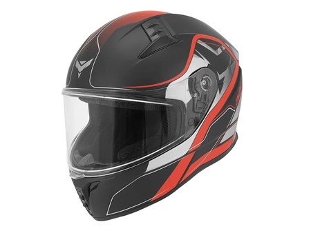 Helm ADX «AI400 EVO» integral schwarz/rot - Gr. XXL