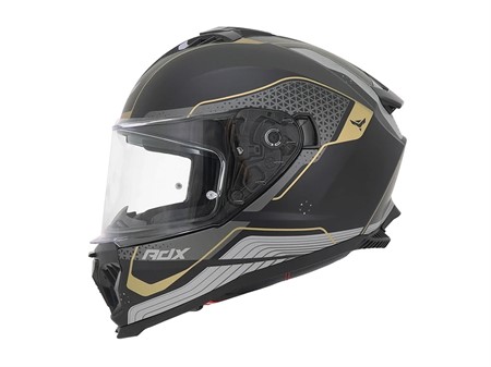 Helm ADX «AI500 EVO» integral schwarz/gold - Gr. XS