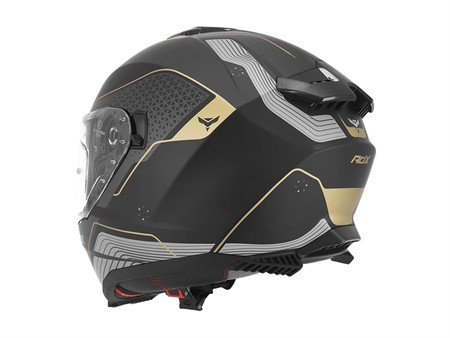 Helm ADX «AI500 EVO» integral schwarz/gold - Gr. XS