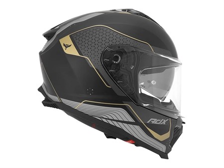 Helm ADX «AI500 EVO» integral schwarz/gold - Gr. S