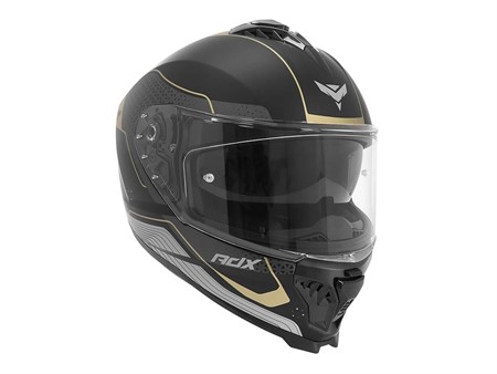 Casque intégral moto ADX AI500 EVO, noir/or taille : M Casque intégral moto ADX AI500 EVO, noir/or taille : M