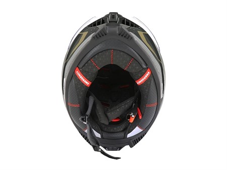 Helm ADX «AI500 EVO» integral schwarz/gold - Gr. M