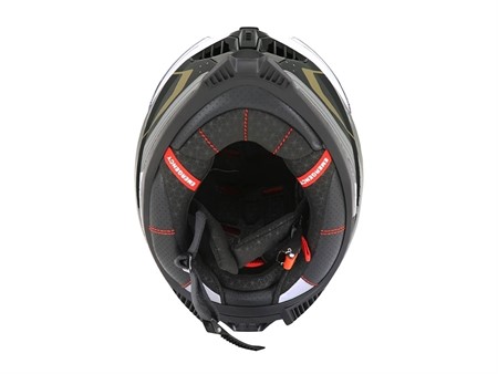 Helm ADX «AI500 EVO» integral schwarz/gold - Gr. XXL