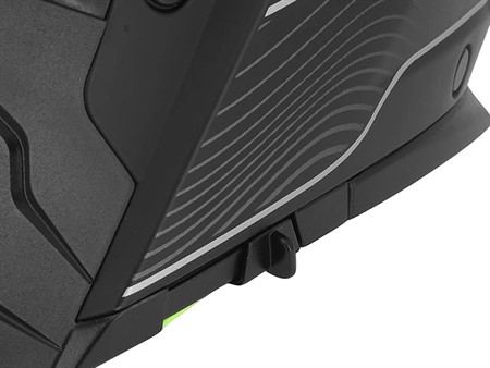 Helm ADX «Klapphelm» integral schwarz matt - Gr. XS