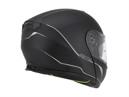 Helm ADX «Klapphelm» integral schwarz matt - Gr. XS