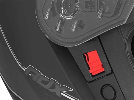 Helm ADX «Klapphelm» integral schwarz matt - Gr. M