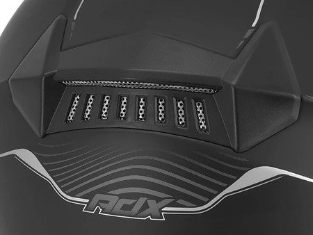 Helm ADX «Klapphelm» integral schwarz matt - Gr. L