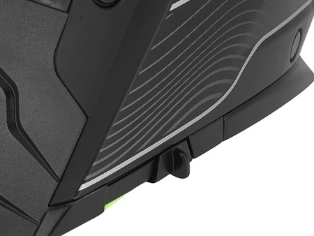 Helm ADX «Klapphelm» integral schwarz matt - Gr. XXL