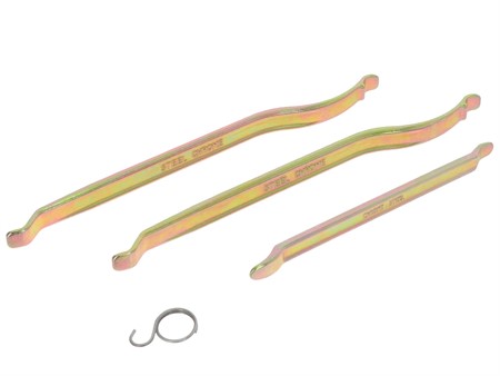 Set de démonte-pneus Buzzetti, 3 pièces, avec support de rayons 240 / 350 mm