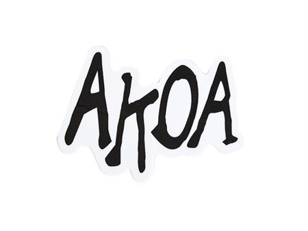 Autocollant avec le logo AKOA en noir et blanc Autocollant avec le logo AKOA en noir et blanc