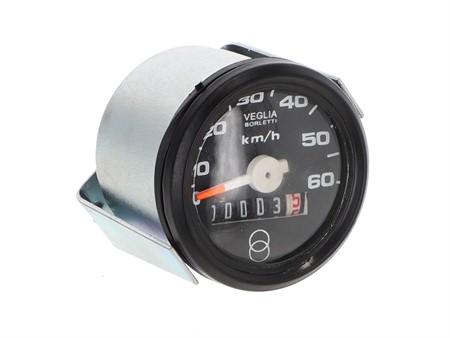 Tacho Veglia Ø 48mm schwarz M11 - 60 km/h Tacho Veglia Ø 48mm schwarz M11 - 60 km/h