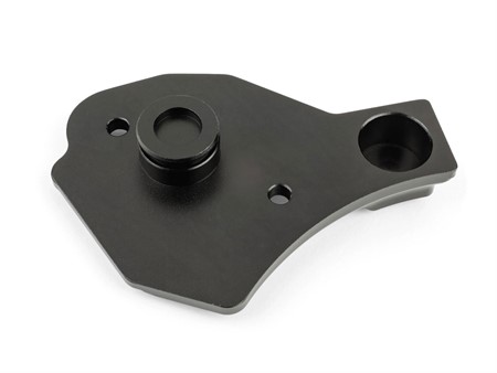 Couvercle de pompe à huile Stage 6 aluminium noir, Minarelli AM6
