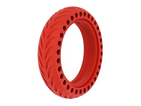 E-Scooter Reifen 8 1/2x2 oder 8.5x2 Vollgummi Pneu rot Ø innen: 142mm