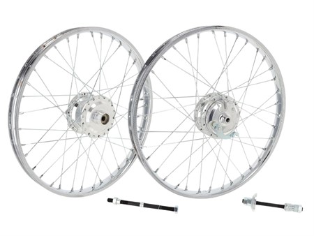 Kit de roues /jantes à rayons Puch Maxi N / S / X30 avant et arrière Kit de roues /jantes à rayons Puch Maxi N / S / X30 avant et arrière