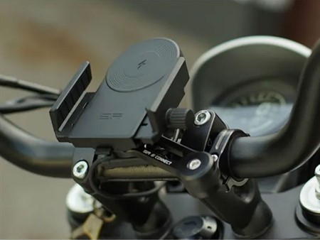 Handyhalterung SP-Connect «Klemmanschluss 60-86 mm» Aluminium