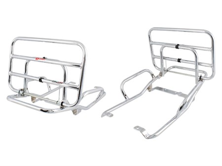 Porte-bagages arrière chromé Piaggio Vespa PK 50 / 125 Porte-bagages arrière chromé Piaggio Vespa PK 50 / 125