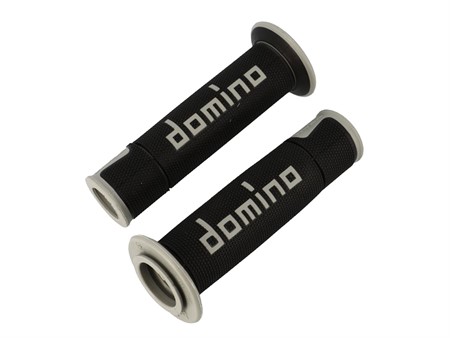 Lenkergriffe Domino A450 22/26 mm 120/125 mm schwarz grau Lenkergriffe Domino A450 22/26 mm 120/125 mm schwarz grau
