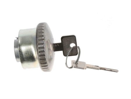 Bouchon d'essence à clé "verrouillable" en métal chromé, Piaggio Si