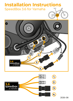 Tuningmodul E-Bike SpeedBox 3.6 B.Tuning für Yamaha (PW-X4)
