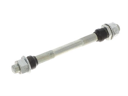 Axe de roue FG 9,5 x 135 mm, complet avec cône et écrous