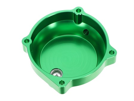 Carter d'embrayage alu vert CNC, pour démarrage par tirette, vélomoteurs Puch E50